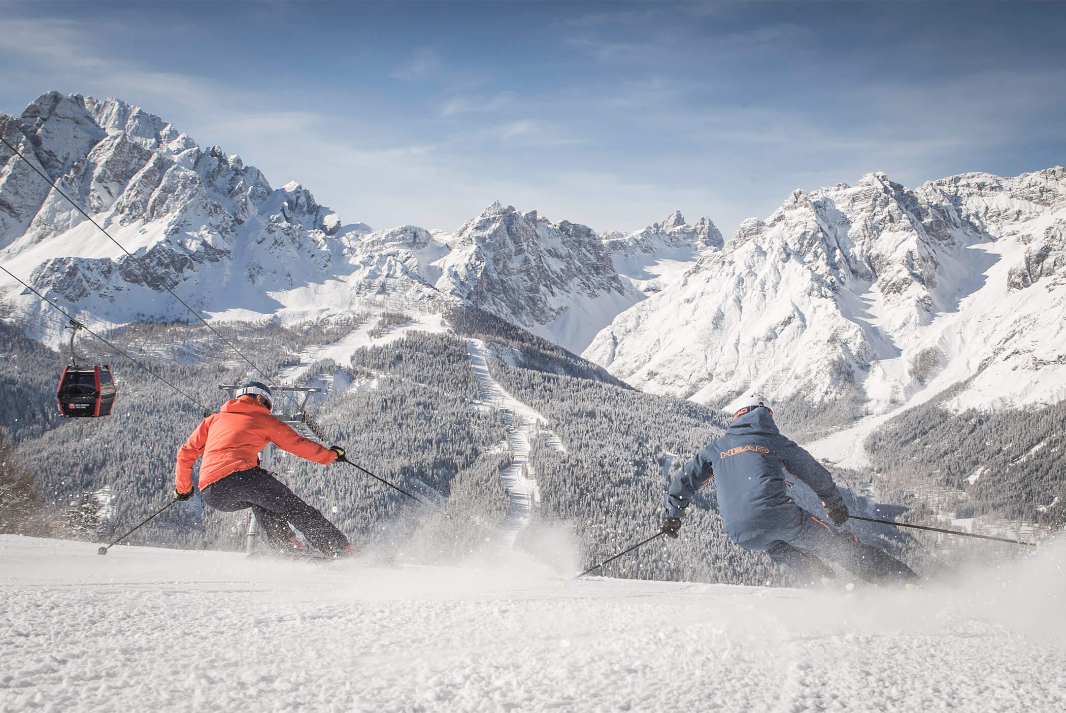Skifahren - Drei Zinnen Dolomiten