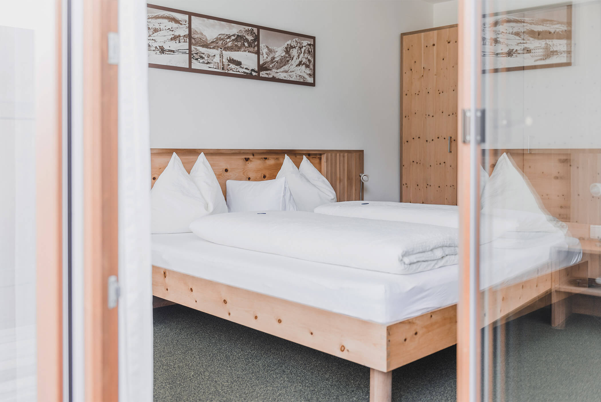 Room Panorama view into the room